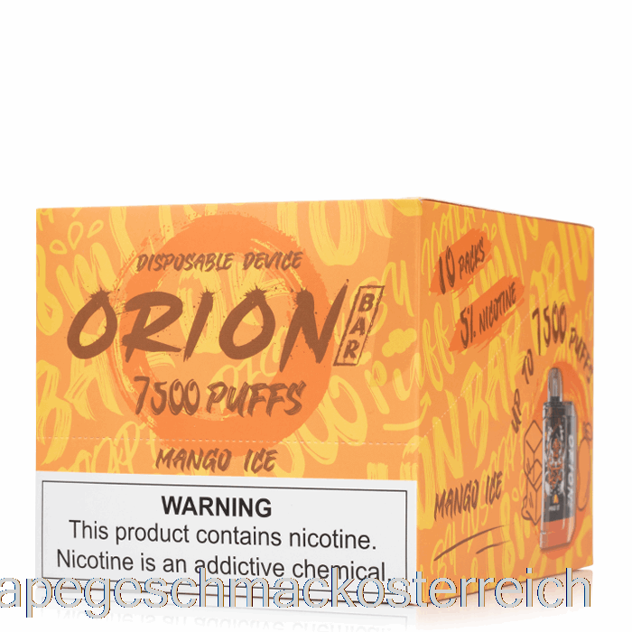 [10er-Pack] Lost Vape Orion Bar 7500 Einweg-Vape-Geschmack